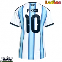 Argentina Lionel Messi #10 Replica Home Shirt Ladies World Cup 2026 Short Sleeve